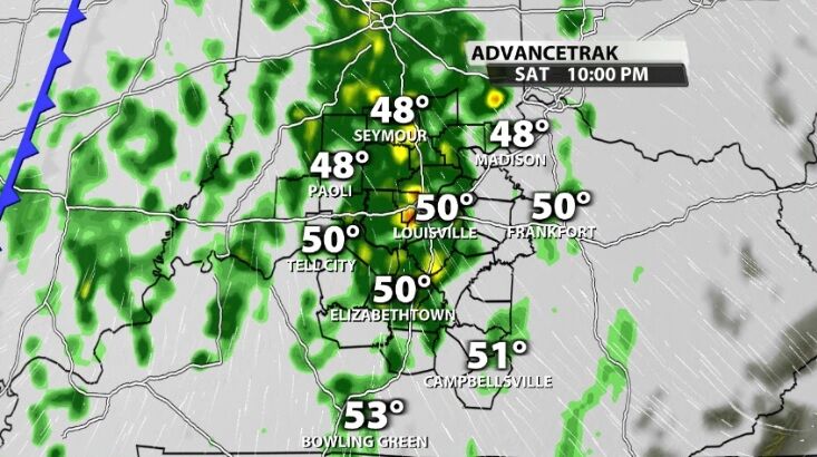 More Rain Moves in By Sunday